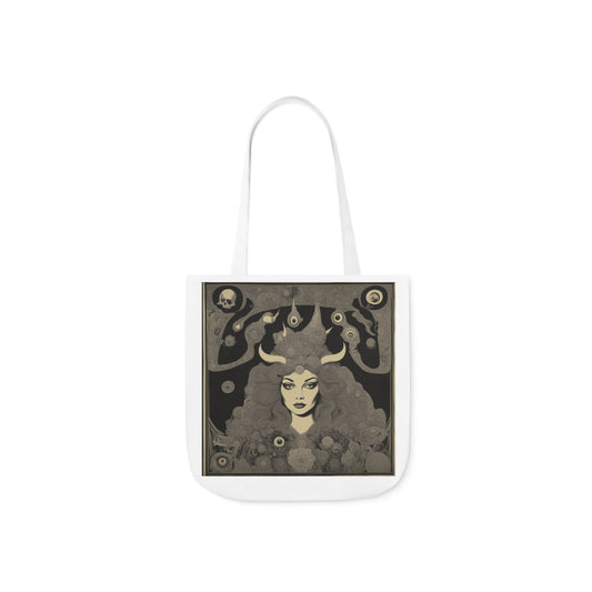 She Devil Canvas Tote Bag, 5-Color Straps